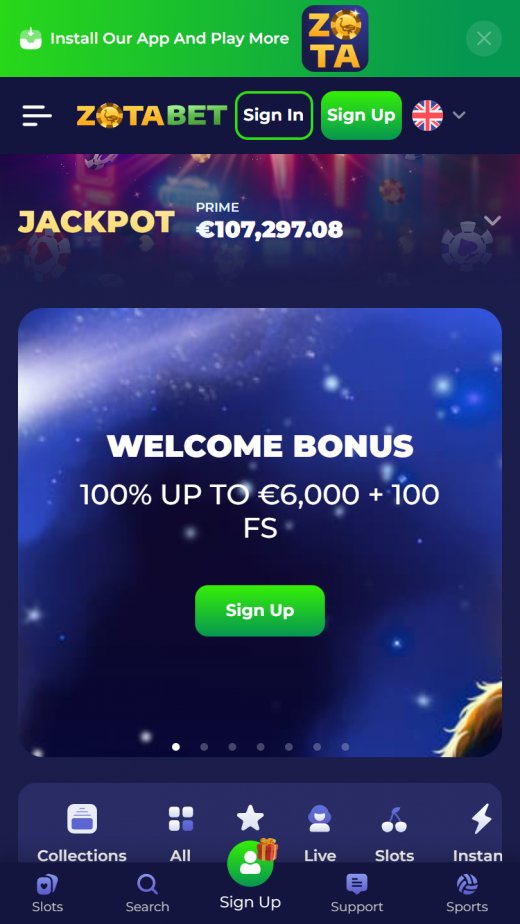 Zotabet - Zotabet Casino - Online-Spielautomaten und Glücksspiele auf höchstem Level